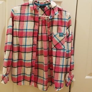 Casual plaid shirt